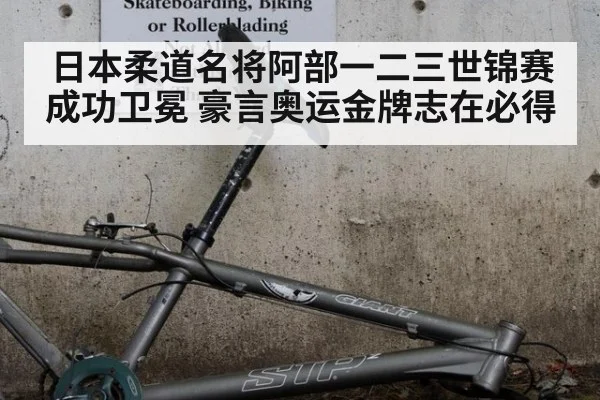 日本柔道名将阿部一二三世锦赛成功卫冕 豪言奥运金牌志在必得